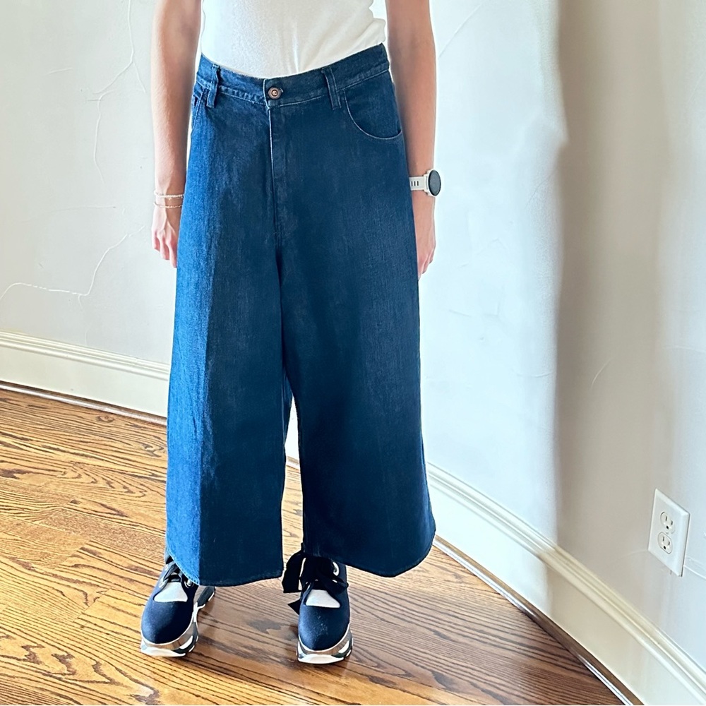 EUROPEAN CULTURE Wide-Leg Denim Jeans🌸